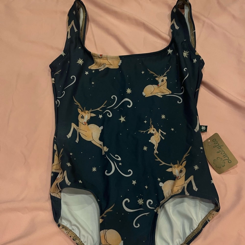 Luckyleo new with tag ballet leotard size adult large